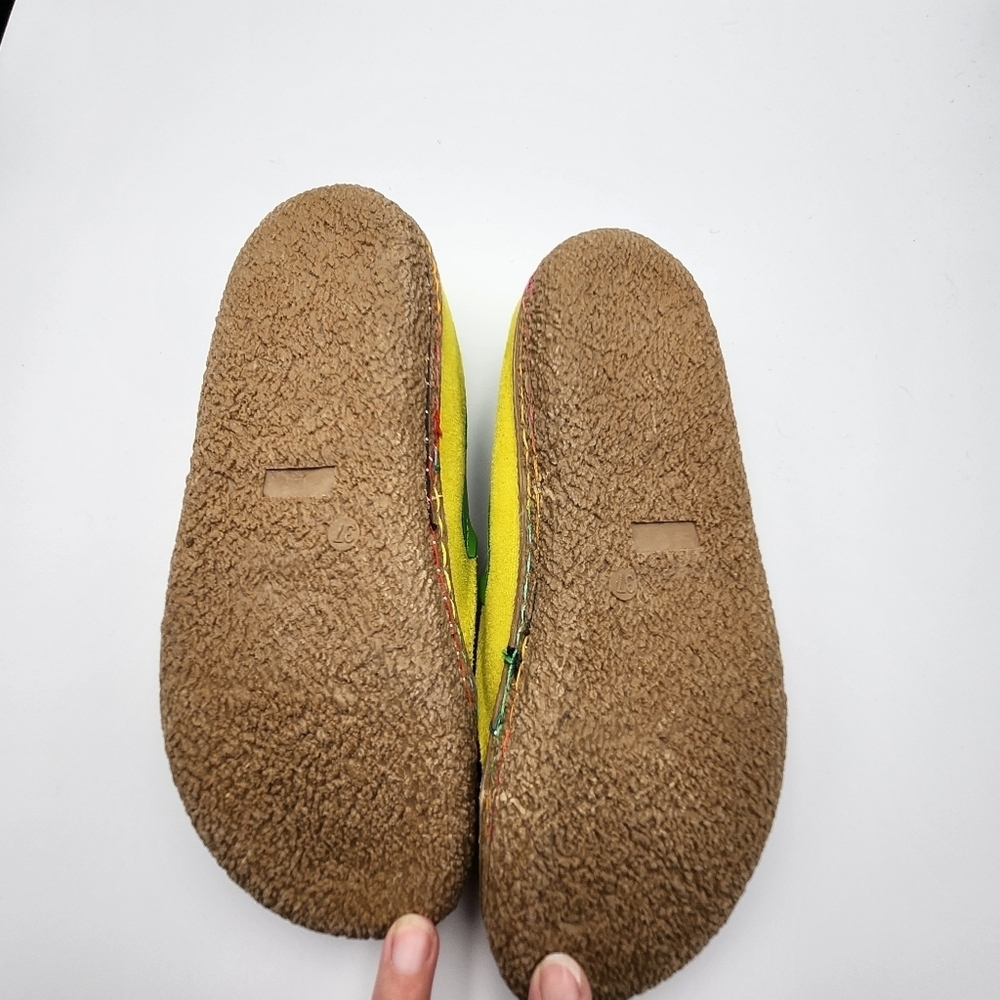 Ovelo slip on shoes/ yellow & green - Picture 7 of 11